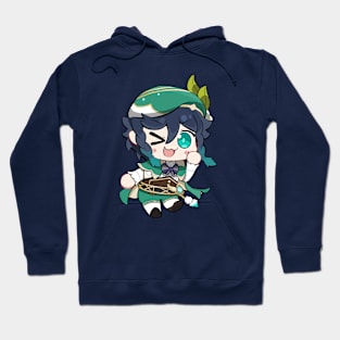 Venti Chibi Genshin Impact Hoodie